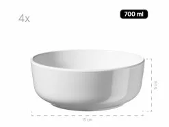 Neu 🔥 Kombiservice Alenia weiss - 16 teilig in weiß 🎁 -Essen & Trinken Store 931962b