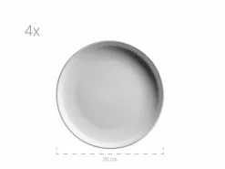 Neu 🔥 Kombiservice Alenia weiss - 16 teilig in weiß 🎁 -Essen & Trinken Store 931962c