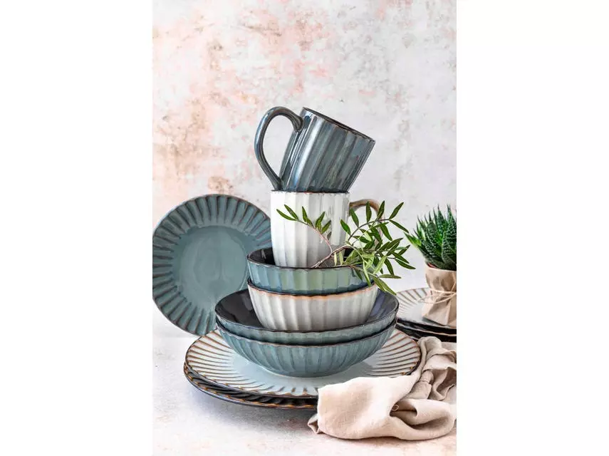 Auslauf 🎉 Frühstückset Confino beige/braun - 12 teilig ❤️ 2 Auslauf 🎉 Frühstückset Confino beige/braun - 12 teilig ❤️ – Bild 2