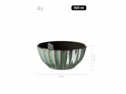 Coupon 💯 Frühstückset Confino petrol/braun - 12 teilig in blau 👍 -Essen & Trinken Store 931966c