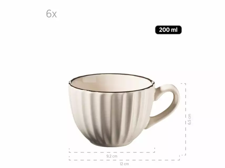 Bester Verkauf 🧨 Kaffeeservice Osita weiss - 18 teilig in weiß 👏 6 Bester Verkauf 🧨 Kaffeeservice Osita weiss - 18 teilig in weiß 👏 – Bild 6