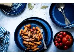 Rabatt 🧨 Frühstückset Niara schwarz/blau - 18 teilig 😉 -Essen & Trinken Store 931971millieu