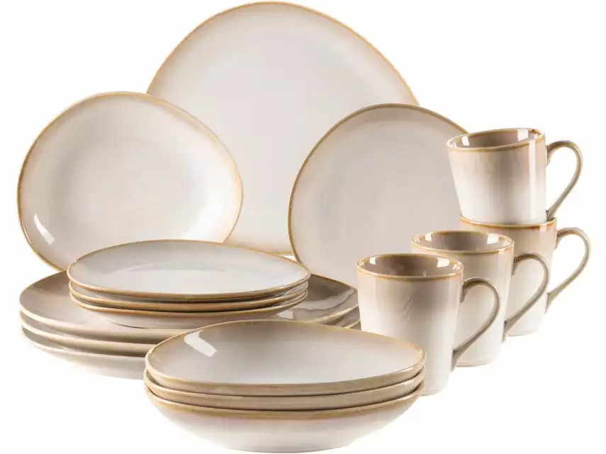 Großhandel 🎁 Kombiservice La Sinfonia beige - 16 teilig 🥰 1 Großhandel 🎁 Kombiservice La Sinfonia beige - 16 teilig 🥰