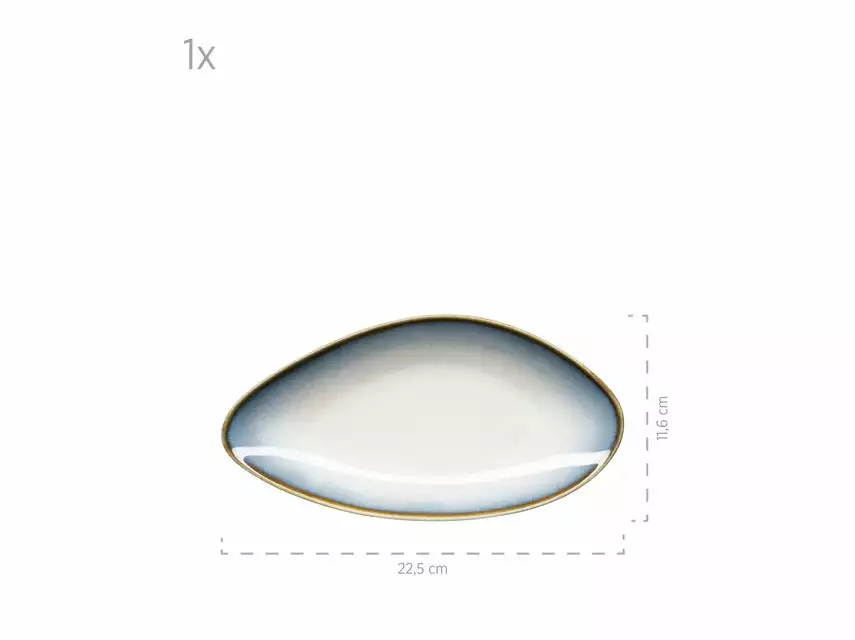 Budget ⭐ Servierplattenset La Sinfonia blau - 3 teilig ✨ 7 Budget ⭐ Servierplattenset La Sinfonia blau - 3 teilig ✨ – Bild 7