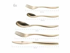 Bestpreis 🎉 Besteckset Isabella champagne - 30 teilig in goldfarben 😀 11 Bestpreis 🎉 Besteckset Isabella champagne - 30 teilig in goldfarben 😀 -Essen & Trinken Store 934000a