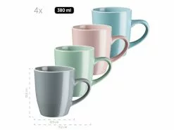 Coupon ⭐ Kombiservice Elissa pink - 16 teilig in mehrfarbig 👍 -Essen & Trinken Store 934006a