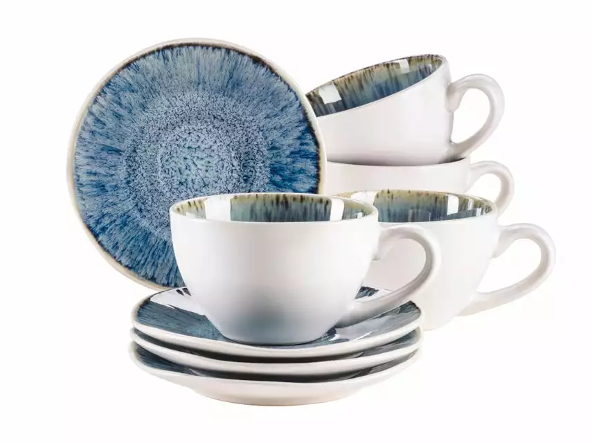 Billig 🌟 Kaffeetassenset Frozen blau - 8 teilig ❤️ 1 Billig 🌟 Kaffeetassenset Frozen blau - 8 teilig ❤️