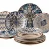 Großhandel 👍 Tellerset Iberico blau - 12 teilig ⌛