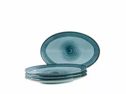 Coupon 🤩 Servierplatten Set Prospero blau - 4 teilig ❤️