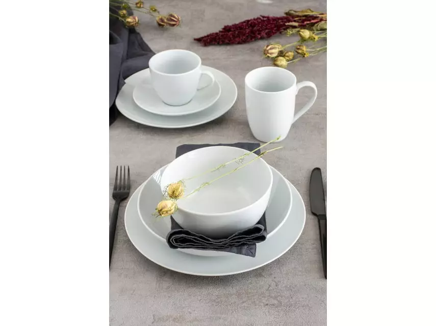 Bestes Angebot ❤️ Frühstückset Barca weiss - 18 teilig in weiß 🛒 2 Bestes Angebot ❤️ Frühstückset Barca weiss - 18 teilig in weiß 🛒 – Bild 2