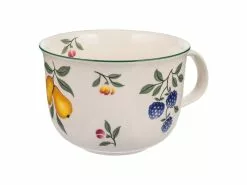 Blitzangebot ⭐ Jumbobecher mit Untertasse Toscana 2 teilig in beige 😍