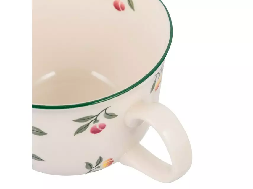 Blitzangebot ⭐ Jumbobecher mit Untertasse Toscana 2 teilig in beige 😍 4 Blitzangebot ⭐ Jumbobecher mit Untertasse Toscana 2 teilig in beige 😍 – Bild 4